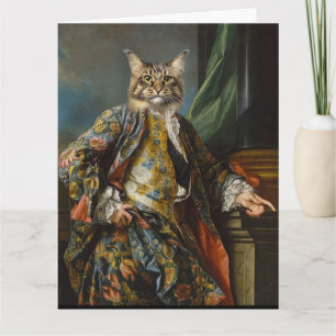 RENAISSANCE MAN CAT FARS DAG BIG CARD KORT