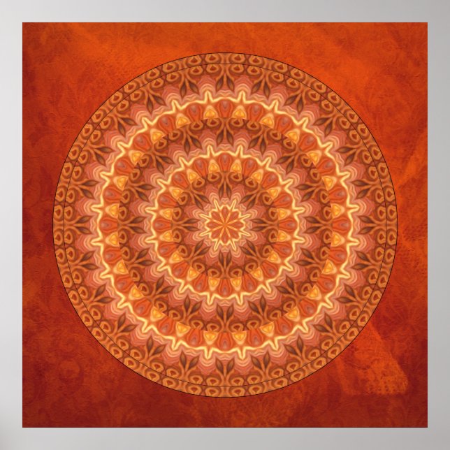 Renaissance Mandala Poster (Framsidan)