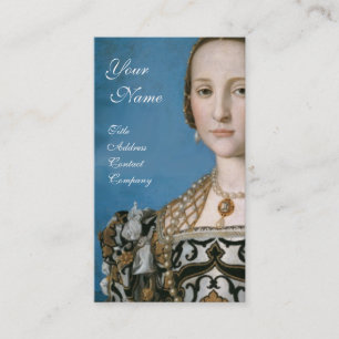 RENAISSANCE MODE JEWELRY COSTUME DESIGNER VISITKORT