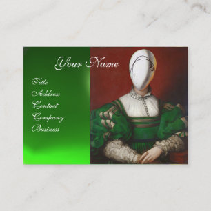 RENAISSANCE MODE THEATRICAL COSTUME DESIGNER VISITKORT