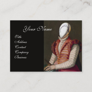 RENAISSANCE MODE THEATRICAL COSTUME DESIGNER VISITKORT