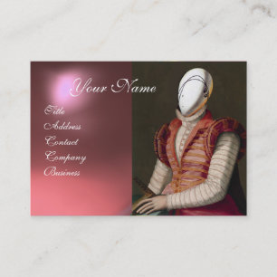 RENAISSANCE MODE THEATRICAL COSTUME DESIGNER VISITKORT