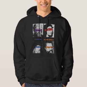 Renaissance Ninja-konstnärer Lusnysa pop Art Pai Hoodie