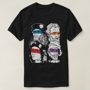 Renaissance Ninja-konstnärer Poster poppkonst från T Shirt