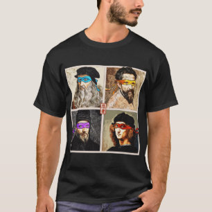 Renaissance Ninja Mästares gåva T Shirt