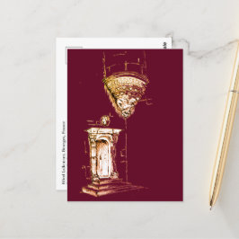 Renaissance Palace, Bourges, Frankrike vykort