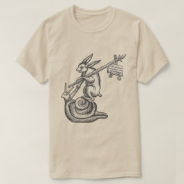 Renaissance Rabbit på Snigel T Shirt