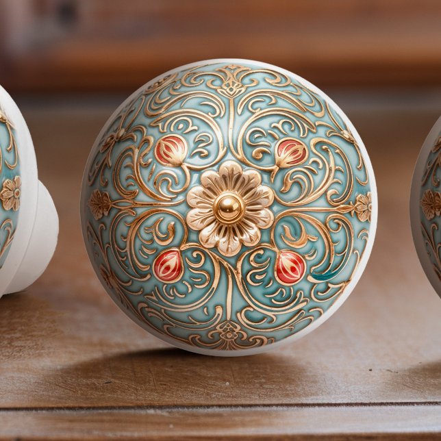 Renaissance Ro keramisk knopp Drag (Skapare uppladdad)