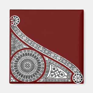 RENAISSANCE röd Magnet