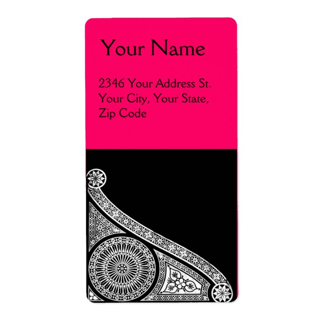 RENAISSANCE Rosa fuchsia Fraktsedel (Framsidan)