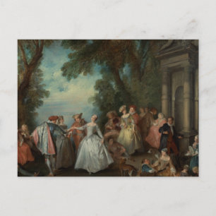 Renaissance samling Dance Vykort