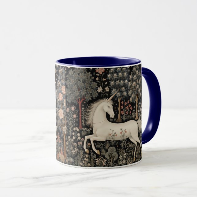 Renaissance Unicorn Coffee/Tea Mugg (Framsida höger)