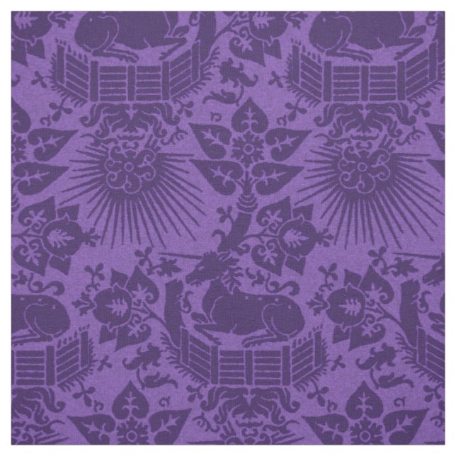 Renaissance Unicorn Garden, Amethyst Tyg (Provkarta)