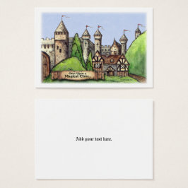 Renaissance Village Art Visitkort