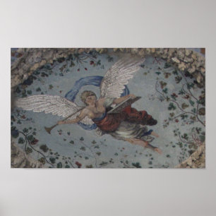 Renaissanceängel med trumpetAFFISCHEN Poster