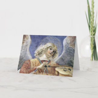Renaissanceängeljulkort Melozzo da Forli Helgkort