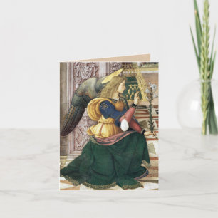 Renaissanceängeln noterar kort Pinturicchio