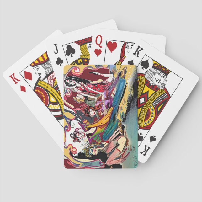 RenaissanceDeco Cirque serie Kortlek (Baksidan)