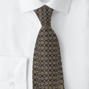 Renaissancen Black Tan Grid Slips