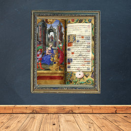 Renaissancen Gamla Bok Poster