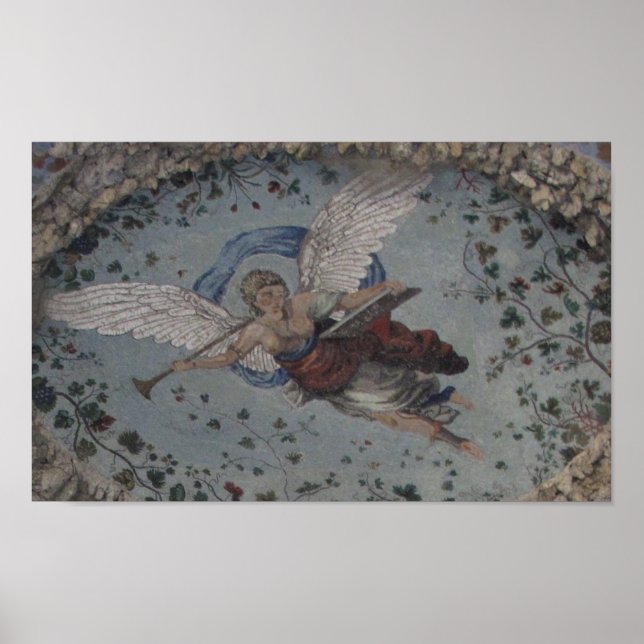 Renaissancens ängel med trumpet POSTER (Framsidan)