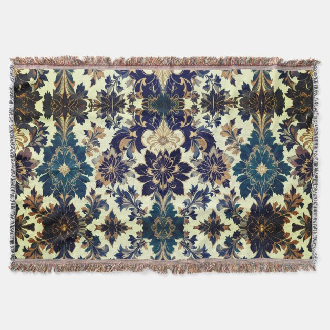 Renaissancens Blommigt, läge Filt (Framsidan)