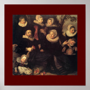 Renaissancens familjeåterförening, fall porträtt m poster