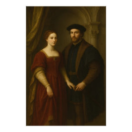 Renaissancens höghet - Porträtt i en Nobleliva Fototryck