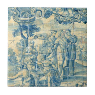Renaissancepicknick - Azulejo belägger med tegel Kakelplatta
