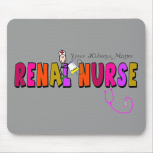 Renal sjuksköterska "din njuremateria ", musmatta