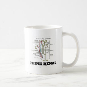 Renal tänka (njure Nephron) Kaffemugg