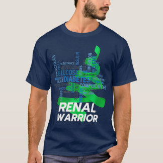 Renal Warrior CKD Dialysis Support Tee Shirt
