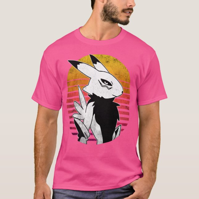 Renamon för animerade grafikformat t shirt (Framsida)