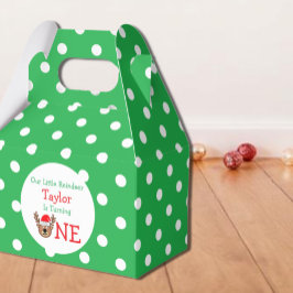 Renar 1:a födelsedag presentaskar