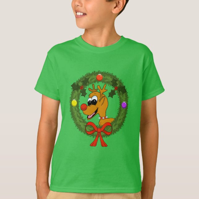 Renar i andedräkten T- Shirt Tee Shirt (Framsida)