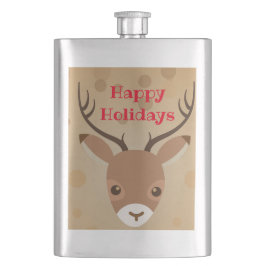 renar Illustration på brun bakgrund Fickplunta