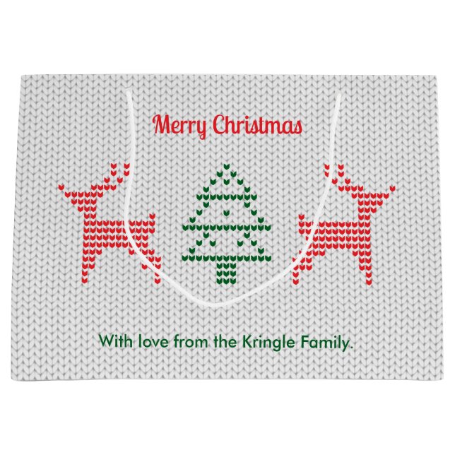 Renar jul, Ugly Sweater Struktur (Framsidan)