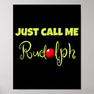 Renar Kalla Mig Rudolph Jul Par Co Poster