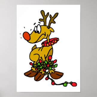 Renar med Ljus Poster