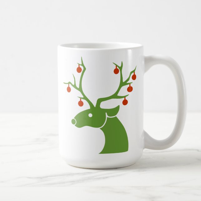 Renar med prydnadsföremål Kaffe Mugg (Höger)