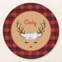 Renar med Vit ros på Play med Namn