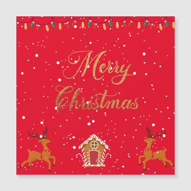 Renar- och kandisamhus- christmas-helgdag (Framsida)