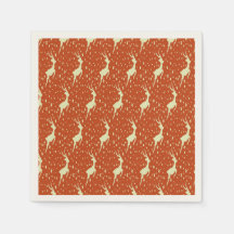 Renar på Brown Background