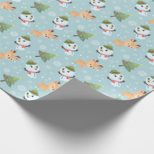 Renar, Snögubbar och Julgranar Presentpapper