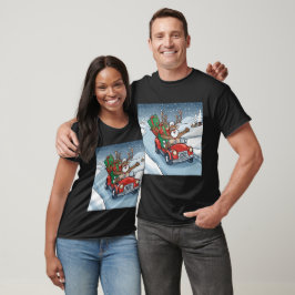 Renar som kör hem till jul t shirt