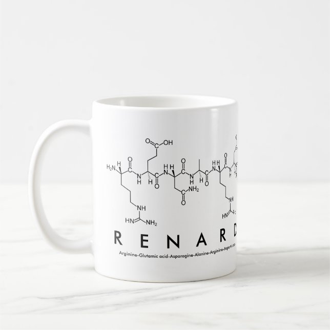 Renard peptide namn mugg (Vänster)