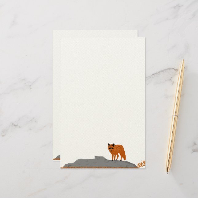 🦊 Renard sur le Rocher Brevpapper (Fram/Back In Situ)