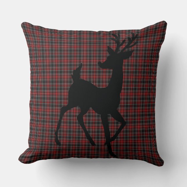 Renare Red/Black Play jul/Pillow Kudde (Framsida)