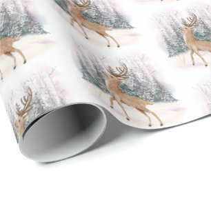Renare Vinterscenen Julafton Papprare Presentpapper