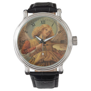 Renässansängel som spelar fiol Melozzo da Forli Armbandsur